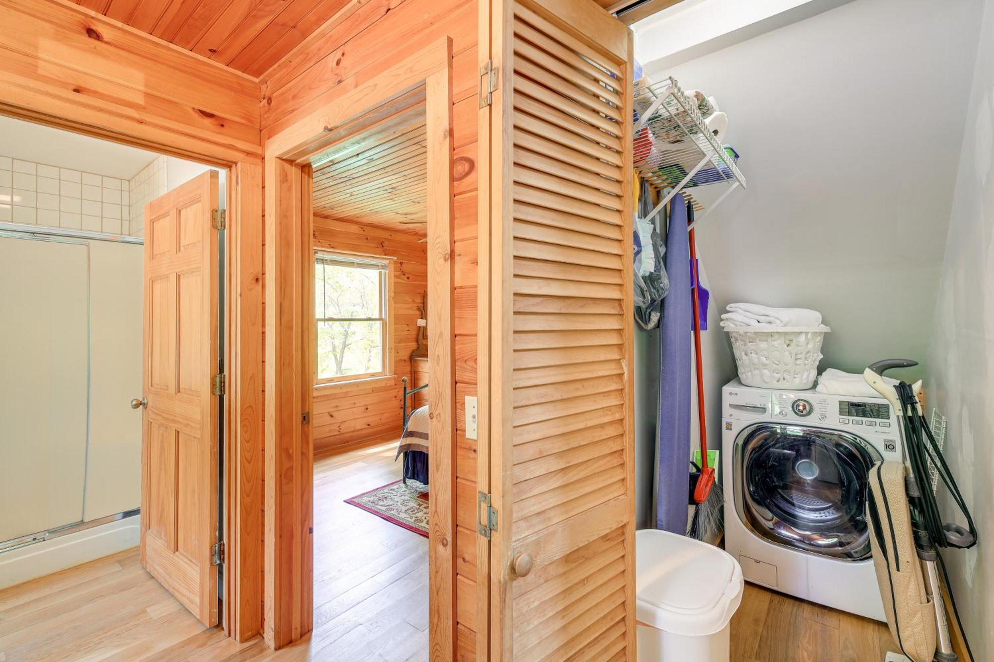 Quaint Blue Ridge Cabin Rental With On-Site Stream! Sparta المظهر الخارجي الصورة