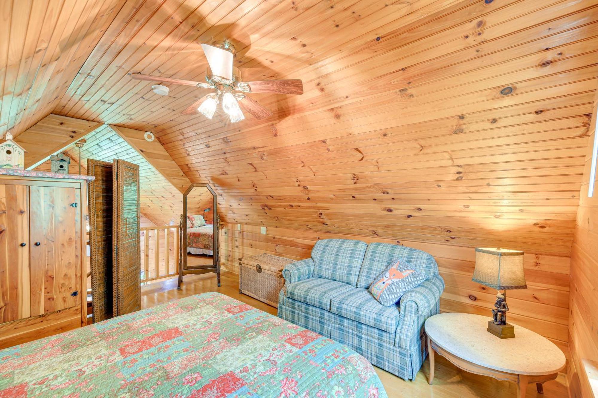 Quaint Blue Ridge Cabin Rental With On-Site Stream! Sparta المظهر الخارجي الصورة